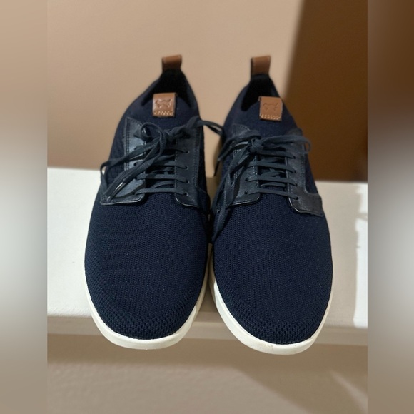 Men’s WOLF AND SHEPHERD SwiftKnit‎ Derby Blue Casual Unisex Shoes M/7 & W/9. - Picture 1 of 11